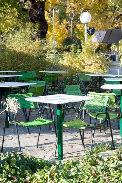 Outdoor cafe — Stock Photo, Image