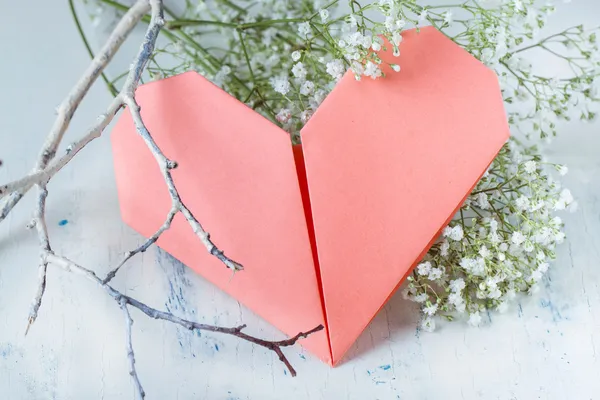 Paper heart — Stock Photo, Image