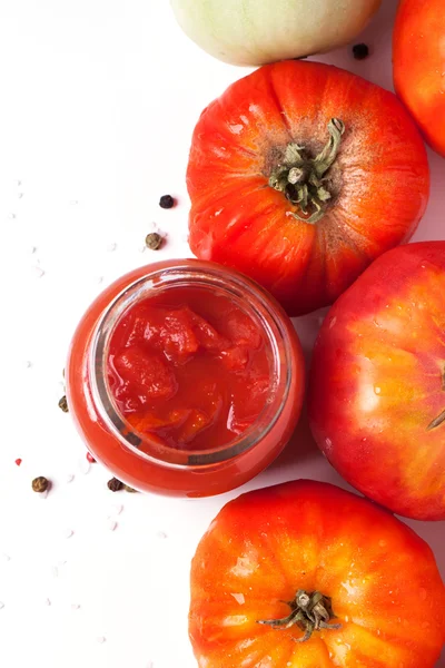 Montón de tomates — Foto de Stock