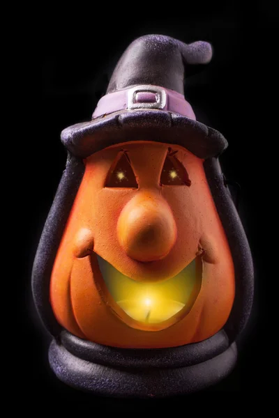 Halloween lantern isolated — Stock Photo, Image