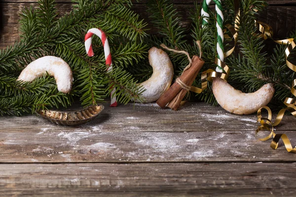 Weihnachten hausgemachte Plätzchen — Stockfoto