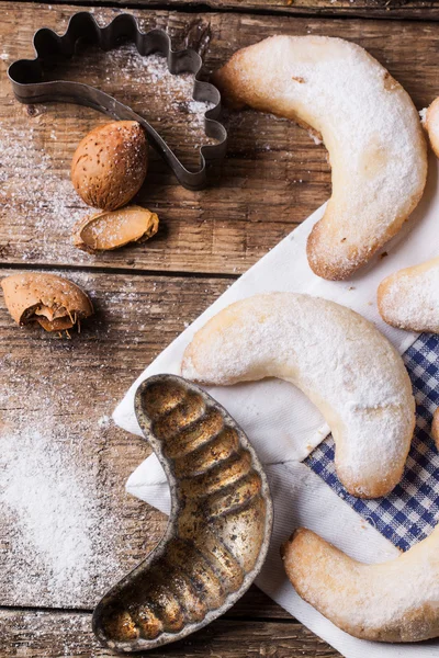 Biscuits au sucre aux amandes — Photo