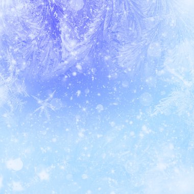 Mavi Noel arkaplanı