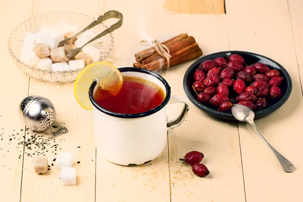 Taza de té vintage — Foto de Stock