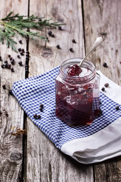 Jar of jam — Stock Photo, Image