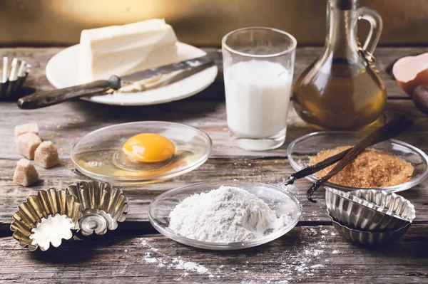 pişirme için malzemeler