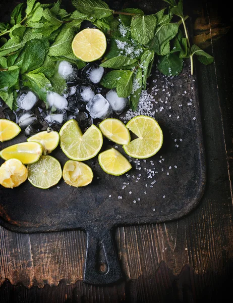 Ingredientes de mojito — Foto de Stock