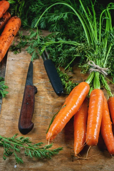 Bunch of carrots — Stock Photo, Image