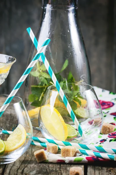 Glasses for lemonade — Stock Photo, Image