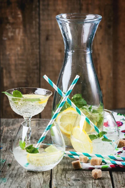 Glasses of lemonade — Stock Photo, Image