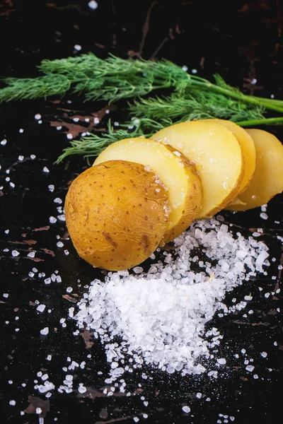 Boiled potatoes — Stock Photo, Image