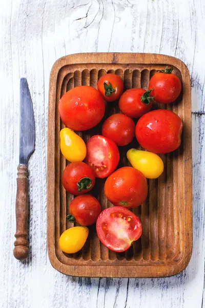 Tomaattien sekoitus — kuvapankkivalokuva