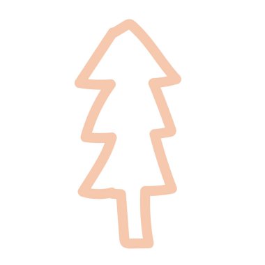 Avuç içi şeklindeki el çizimi çizimi