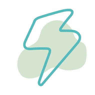 flaş soyut el çizimi çizimi 