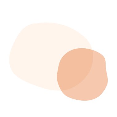 Soyut Geometrik Doddle Şekil Pastel Rengi