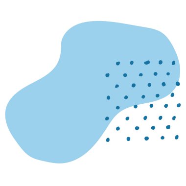 Soyut Organik Şekiller Minimalist Geometrik ve Akan Elementler