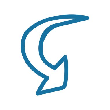 şirin ok elemanı vektör çizimi