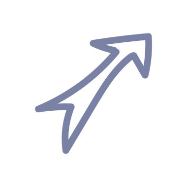 şirin ok elemanı vektör çizimi