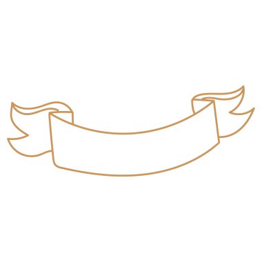 el çizimi kurdele soyut element tasarımı