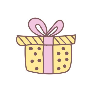 hand drawn gift vector elements illustration