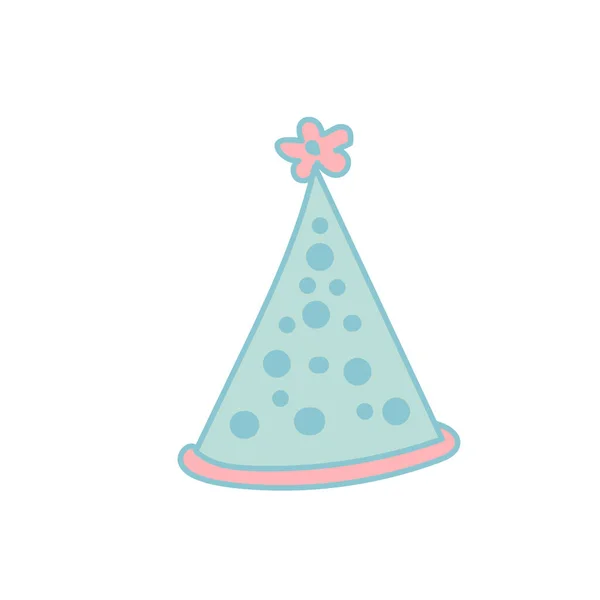 Birthday Cone Anniversary Vector Elements Illustration — ストックベクタ