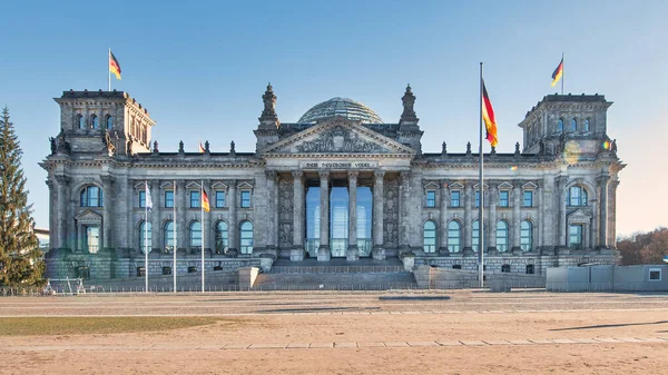 Reichstagsgebäude Berlin Gebäude Des Deutschen Bundestages Parlamentsgebäude — Stockfoto