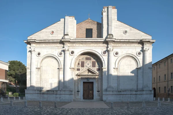 Templo Malatestiano Rímini Costa Adriática Emilia Romaña Italia — Foto de Stock