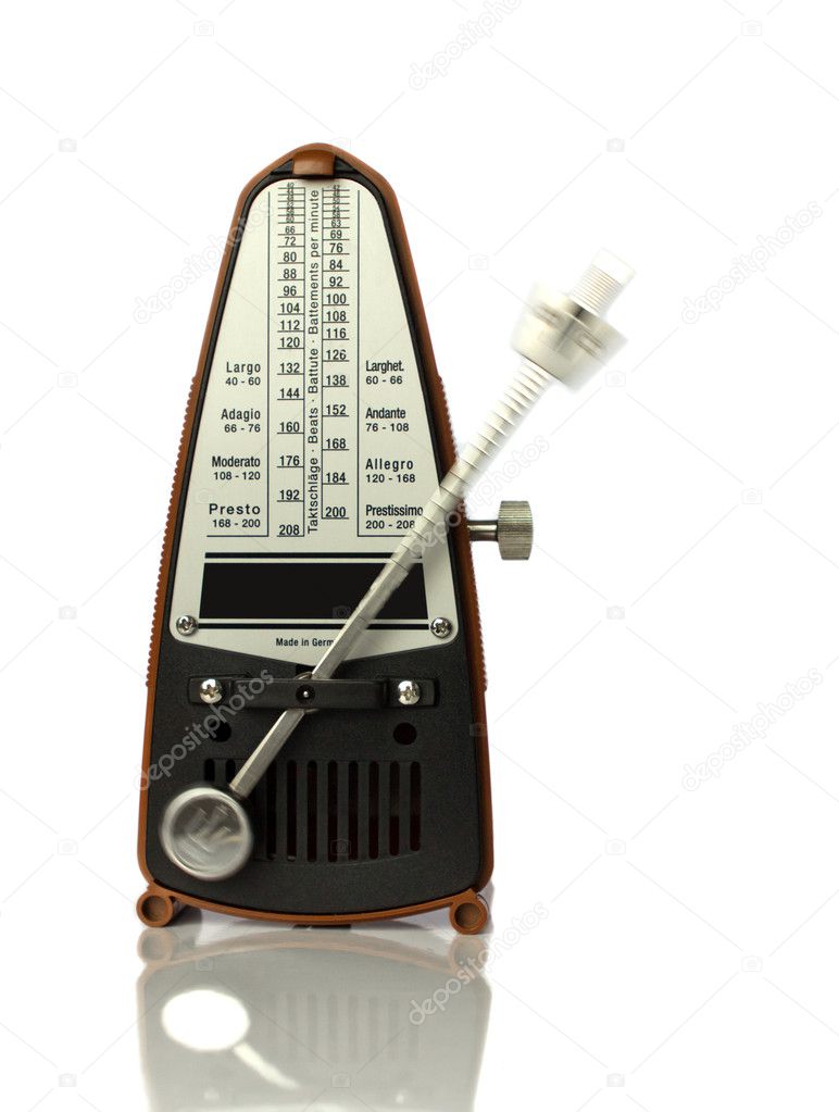 A metronome against a white background Stock Photo by ©strannik72 22075183