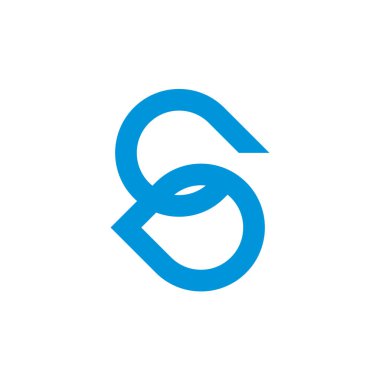 S Harfi ve Kuğu Simgesi Yaratıcı Tipografik Kavramı