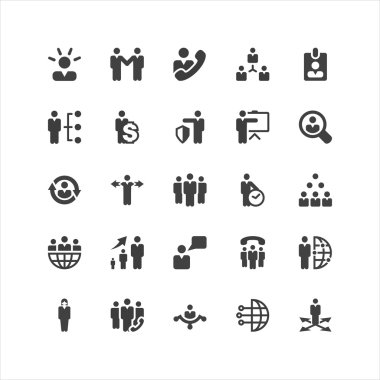 Business Icons Set clipart
