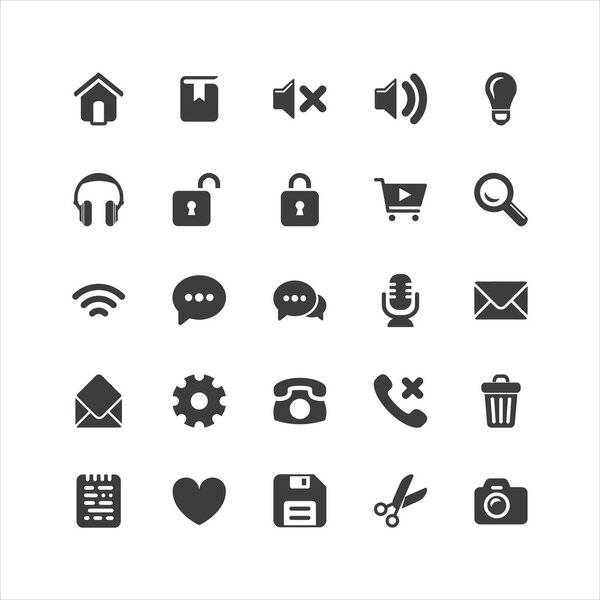 Internet Icons set