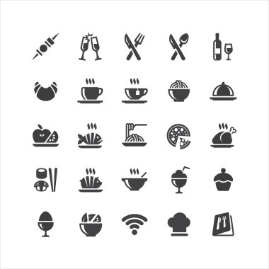 Restaurant Icons Ser