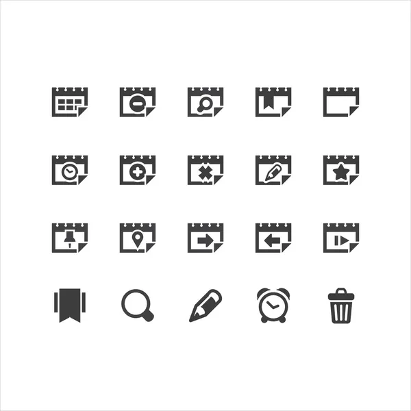 Takvim Icons set