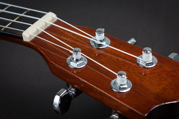 Part of ukulele hawaiian guitar — Stock Photo, Image