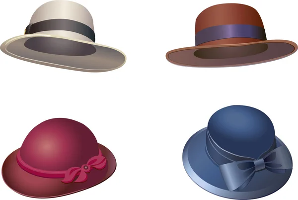 Chapeaux — Image vectorielle