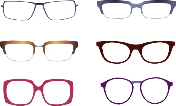 Monturas para gafas — Vector de stock