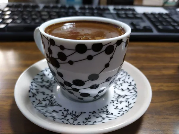 Cup Coffee Office — Φωτογραφία Αρχείου