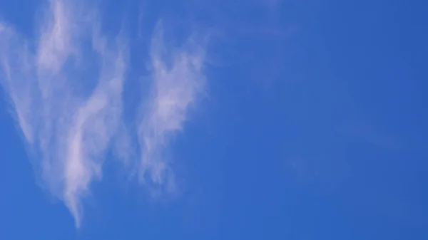 Beautiful aerial big clouds in blue skies