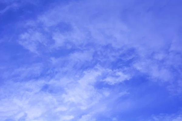 Lindas Nuvens Aéreas Grandes Céus Azuis — Fotografia de Stock