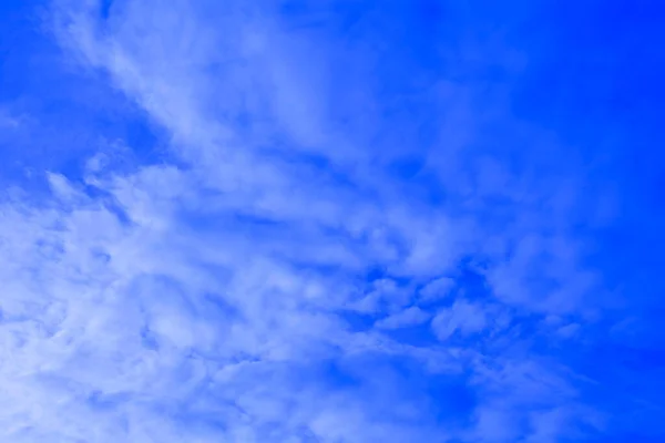 Beautiful Aerial Big Clouds Blue Skies — Stock Photo, Image