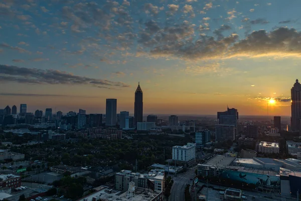 Atlanta Sabahın Erken Saatlerinde — Stok fotoğraf