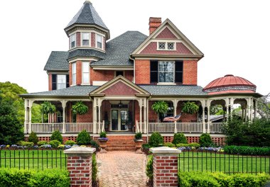 Victorian house beyaz
