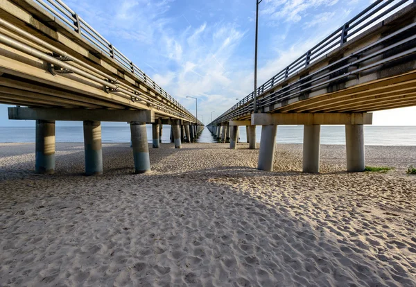 Γέφυρα Chesapeake bay — Φωτογραφία Αρχείου