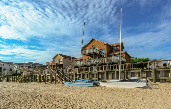 Strandhuis — Stockfoto