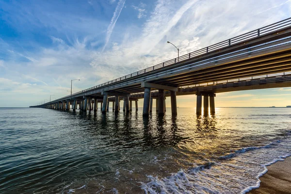 Ponte de baía de chesapeake — Fotografia de Stock