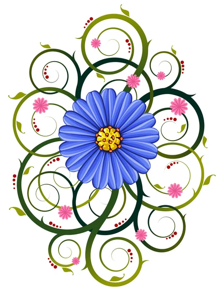 Floral ornament — Stock Vector