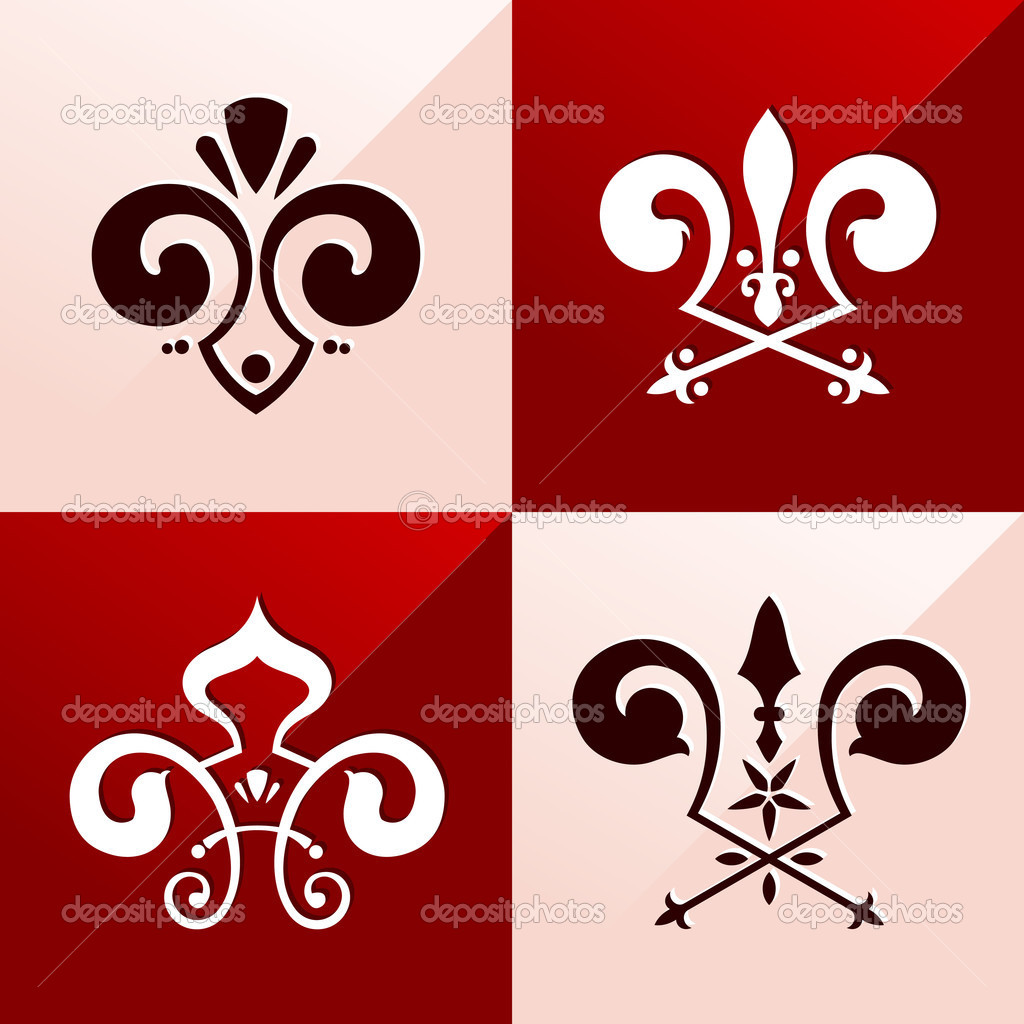 Medieval emblem ornament