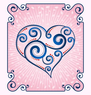 Decorative heart symbol