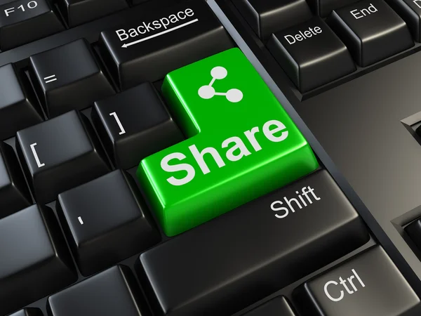 Share gomb — Stock Fotó
