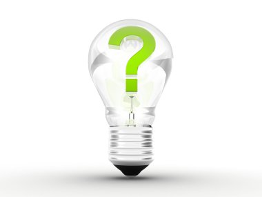 dolar işareti ampul içinde